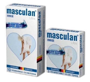 Презерватив Masculan Ultra Fine № 3 (Особо тонкие) от компании Оптовая компания "Sex Opt" - фото 1