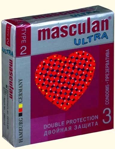 Презервативы Masculan ultra двойная защита от компании Оптовая компания "Sex Opt" - фото 1
