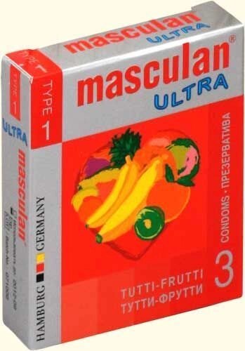 Презервативы Masculan ultra тутти-фрутти от компании Оптовая компания "Sex Opt" - фото 1