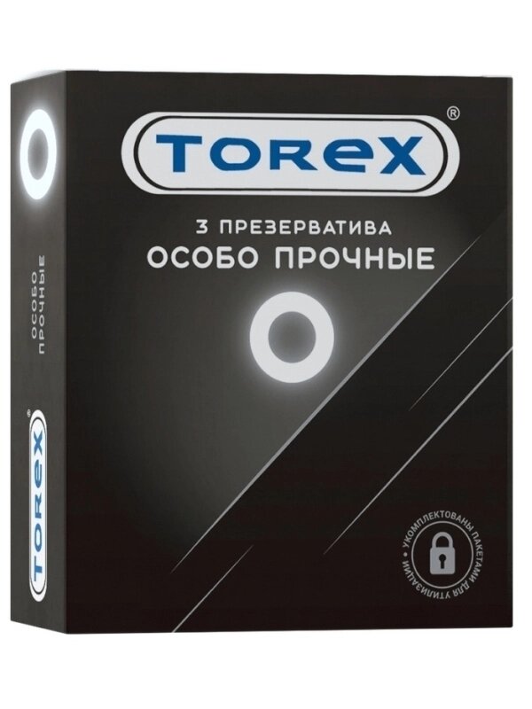 Презервативы особо прочные - TOREX 3 шт. от компании Оптовая компания "Sex Opt" - фото 1