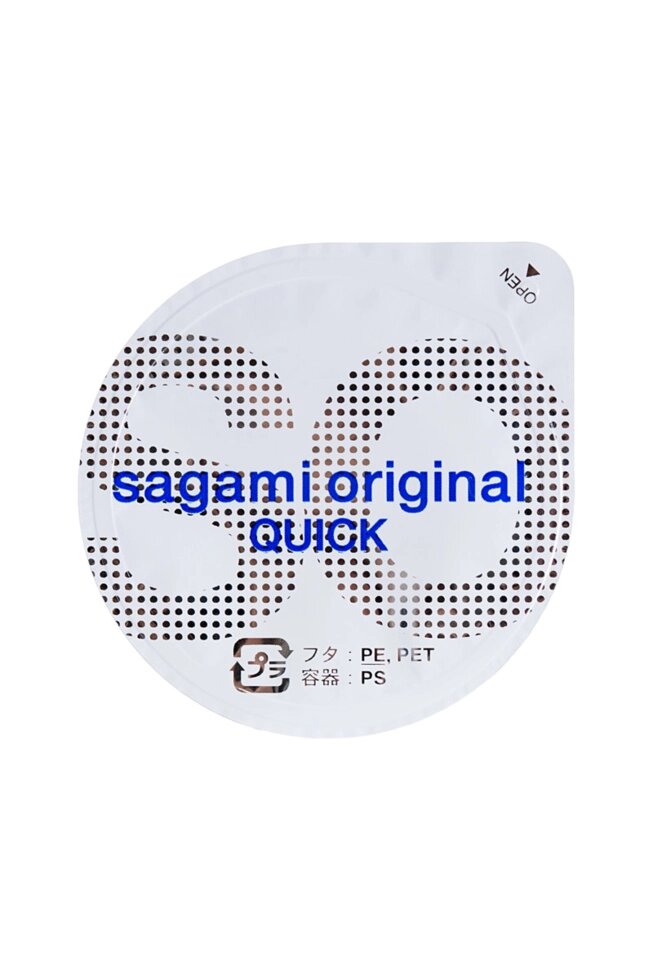 Презервативы полиуретановые Sagami Original 002 Quick (1 шт.) от компании Оптовая компания "Sex Opt" - фото 1