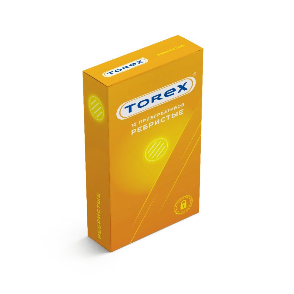 Презервативы ребристые - TOREX 12 шт. от компании Оптовая компания "Sex Opt" - фото 1