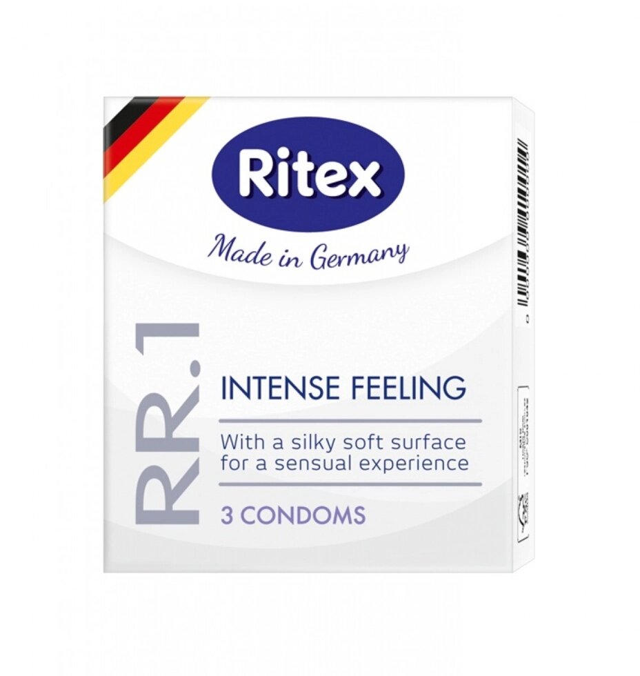 Презервативы Ritex RR.1 №3 классические 18.5 см от компании Оптовая компания "Sex Opt" - фото 1
