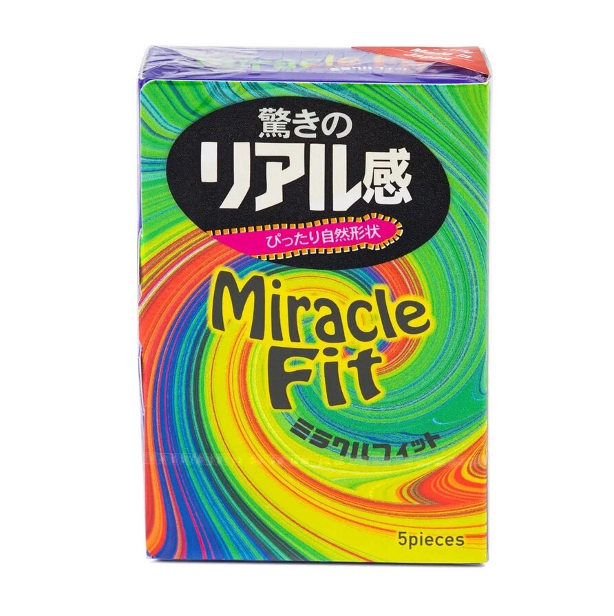 Презервативы SAGAMI Miracle Fit 5 шт. (анатомическая форма) от компании Оптовая компания "Sex Opt" - фото 1