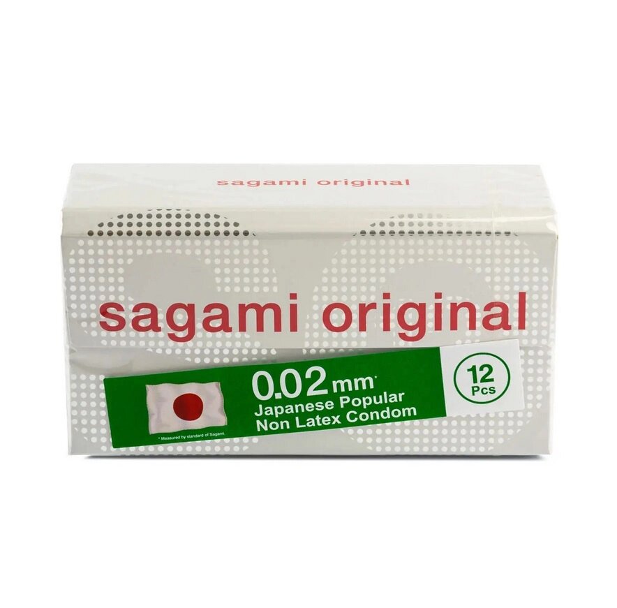Презервативы SAGAMI Original 002 полиуретановые 12 шт. от компании Оптовая компания "Sex Opt" - фото 1