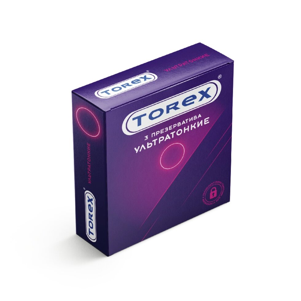 Презервативы ультратонкие - TOREX 3 шт. от компании Оптовая компания "Sex Opt" - фото 1
