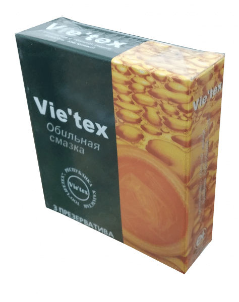 Презервативы Vietex с обильной смазкой (12 пачек по 3 шт) от компании Оптовая компания "Sex Opt" - фото 1