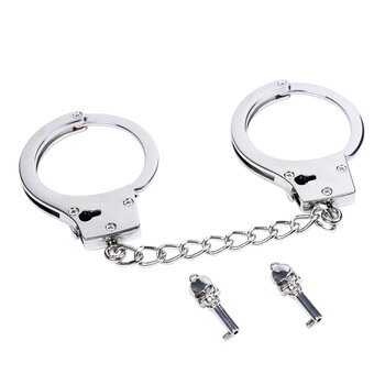 Прочные наручники из стали от компании Оптовая компания "Sex Opt" - фото 1