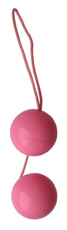 ШАРИКИ ВАГИНАЛЬНЫЕ "BALLS" розовые D 35 мм от компании Оптовая компания "Sex Opt" - фото 1
