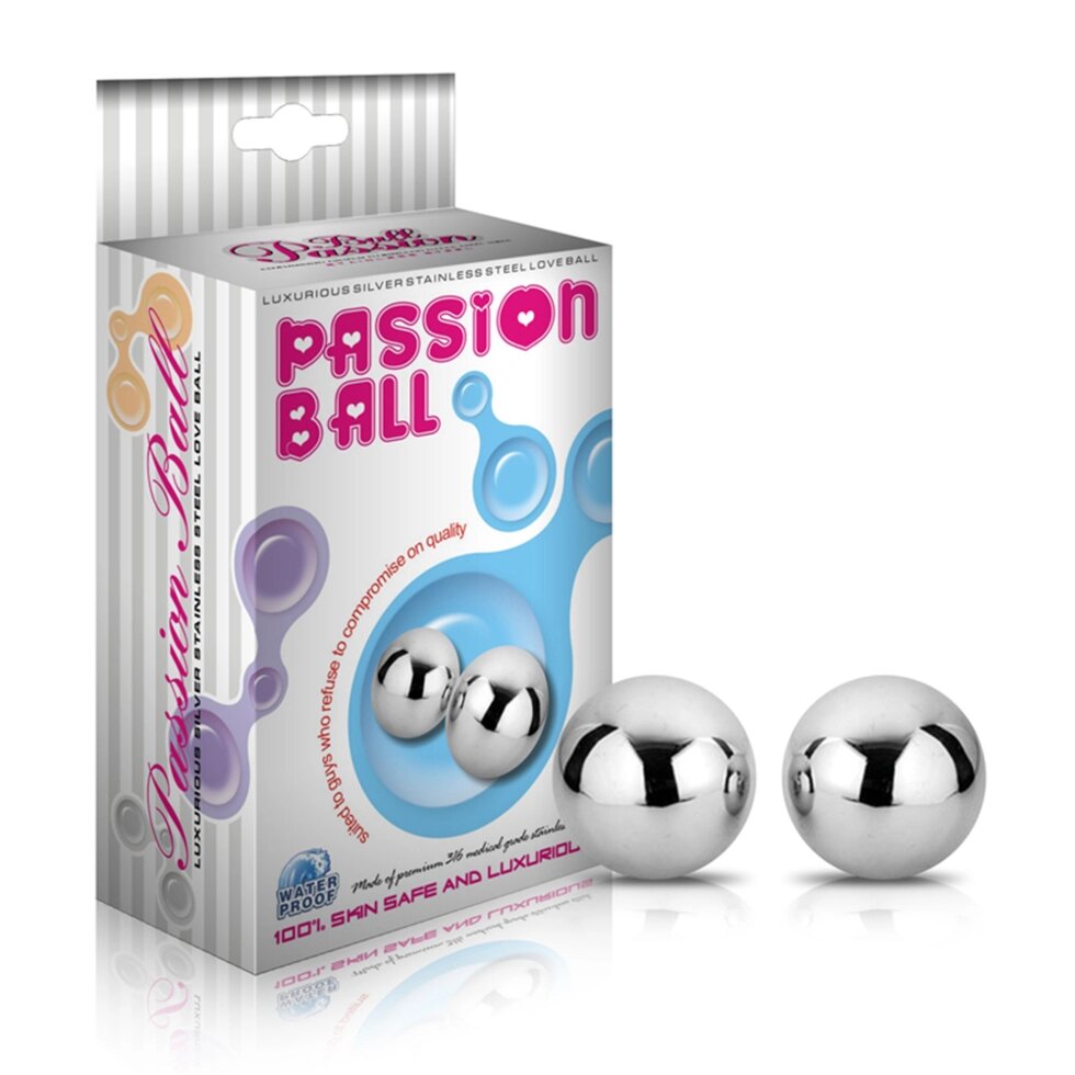 Шарики вагинальные Passion ball от компании Оптовая компания "Sex Opt" - фото 1