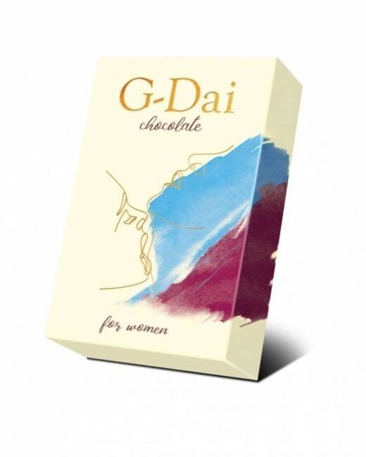 Шоколад темный "G-Dai" женский 15г от компании Оптовая компания "Sex Opt" - фото 1