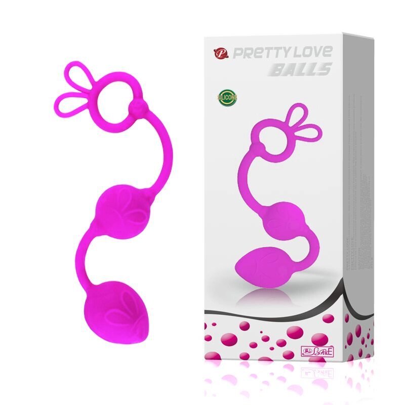 Силиконовые вагинальные шарики "ORGASM BALLS" от компании Оптовая компания "Sex Opt" - фото 1