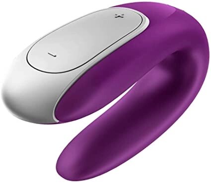 Смарт вибратор для пар Satisfyer Double Fun violet от компании Оптовая компания "Sex Opt" - фото 1