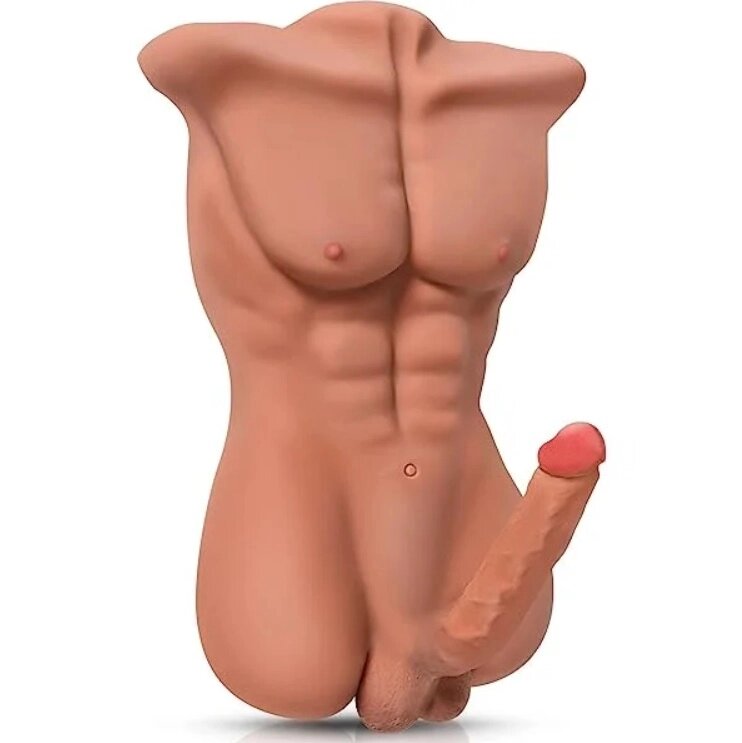 Спортивное мужское тело с фаллоимитатором (8,5 кг.) от компании Оптовая компания "Sex Opt" - фото 1