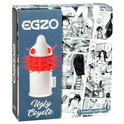 Стимулирующая насадка EGZO Ugly Coyote от компании Оптовая компания "Sex Opt" - фото 1
