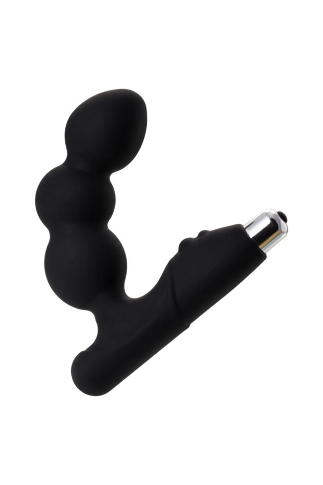 Стимулятор простаты Erotist Fourth, силикон, чёрный, 12,4 см от компании Оптовая компания "Sex Opt" - фото 1