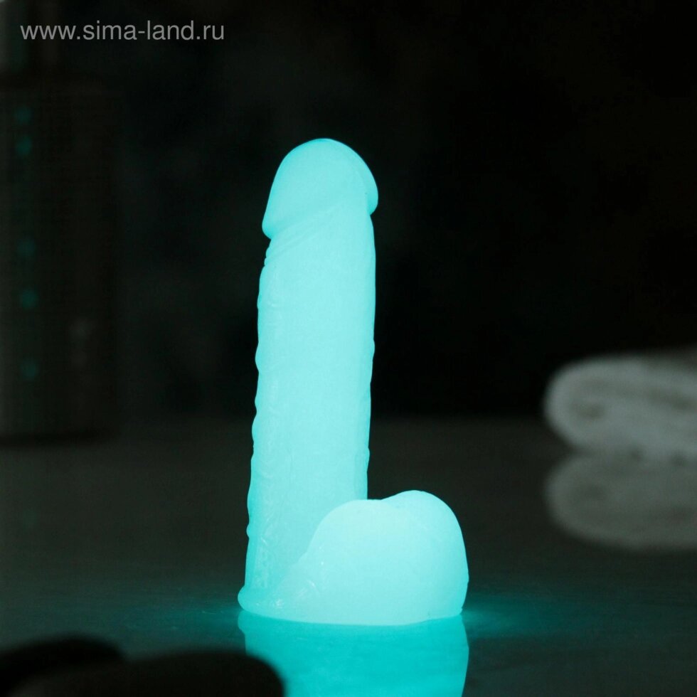 Светящееся мыло "Фаворит" зелёное свечение, 120гр/12см от компании Оптовая компания "Sex Opt" - фото 1