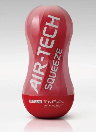 TENGA Air-Tech Squeeze Многоразовый стимулятор Regular от компании Оптовая компания "Sex Opt" - фото 1