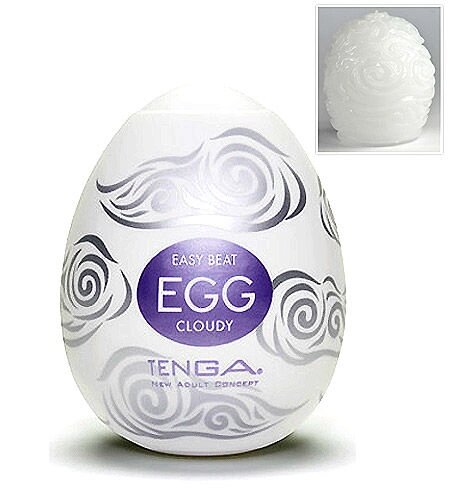 TENGA Egg Мастурбатор яйцо Cloudy от компании Оптовая компания "Sex Opt" - фото 1