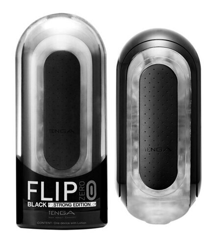 TENGA Мастурбатор Flip Zero с вибрацией черный от компании Оптовая компания "Sex Opt" - фото 1