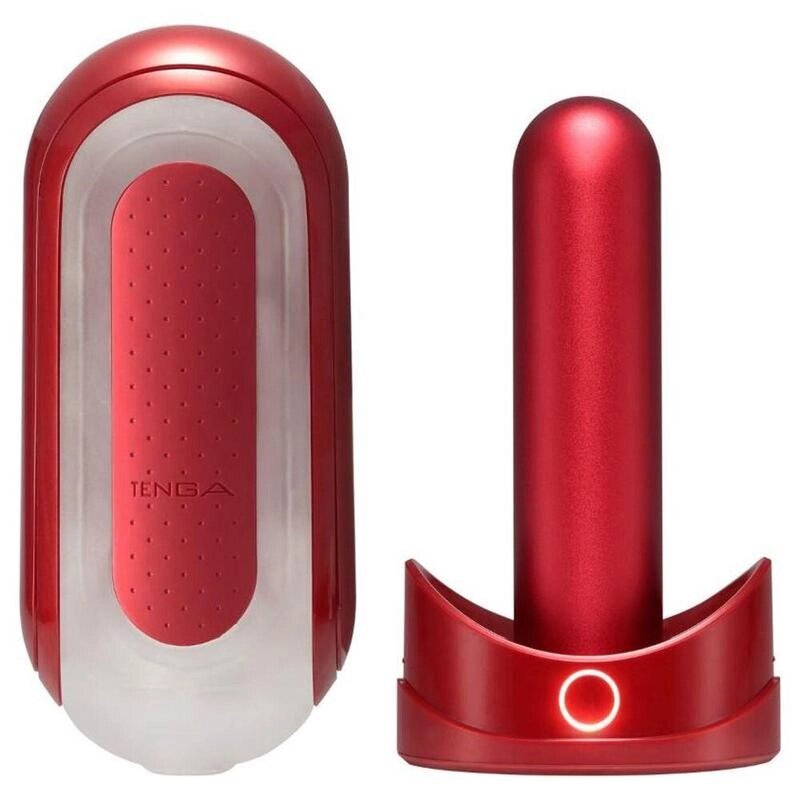 TENGA Мастурбатор с подогревом Flip Zero Red Warming от компании Оптовая компания "Sex Opt" - фото 1