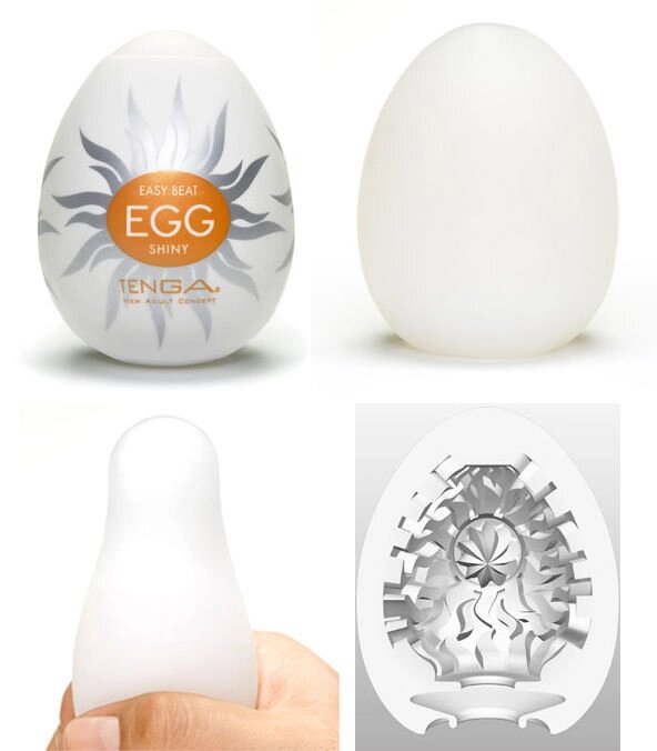 TENGA №11 Стимулятор яйцо Shiny от компании Оптовая компания "Sex Opt" - фото 1
