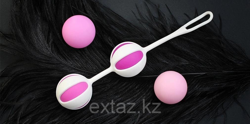 Вагинальные шарики Geisha Balls 2 (FUN TOYS) от компании Оптовая компания "Sex Opt" - фото 1