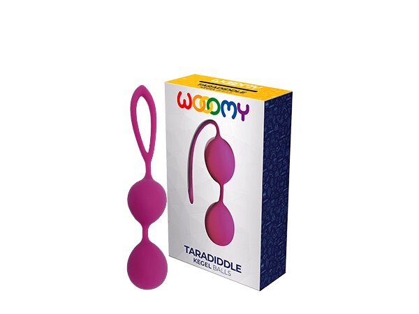 Вагинальные шарики Taradiddle от WOOOMY (17 *3.5 см.) от компании Оптовая компания "Sex Opt" - фото 1