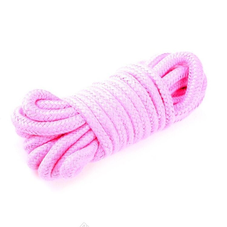 Веревка для бондажа розовая 20м от компании Оптовая компания "Sex Opt" - фото 1