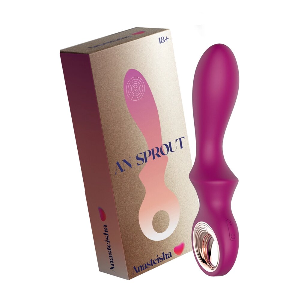 Вибратор AN Sprout с функцией расширения от Anasteisha от компании Оптовая компания "Sex Opt" - фото 1