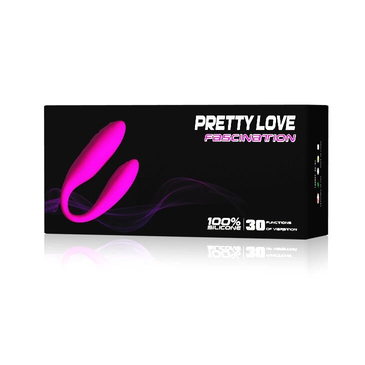 Вибратор для пар "Fascination" от Pretty Love от компании Оптовая компания "Sex Opt" - фото 1