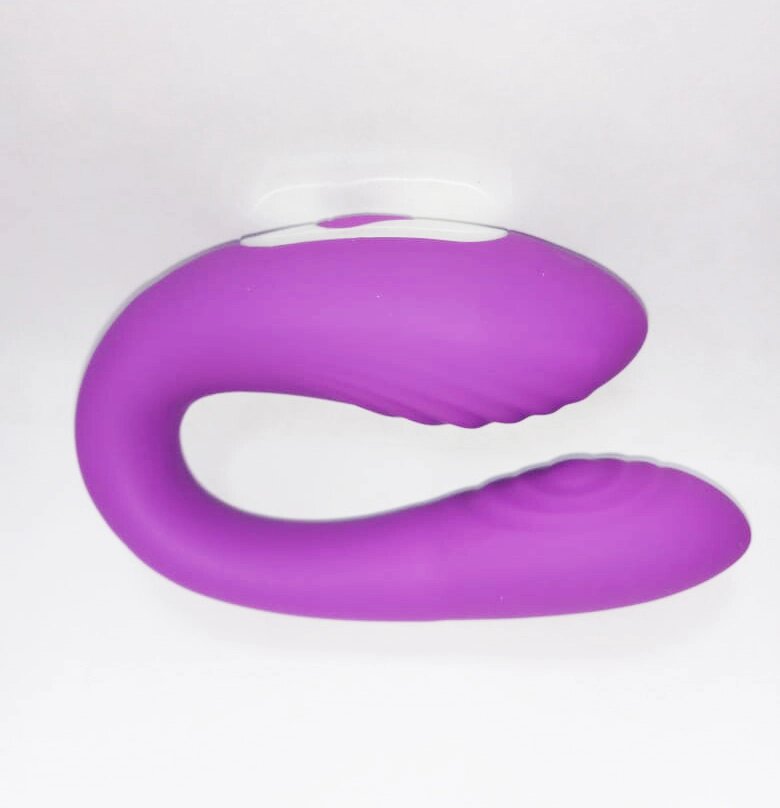 Вибратор для пар Flamingo (фиолетовый) от компании Оптовая компания "Sex Opt" - фото 1