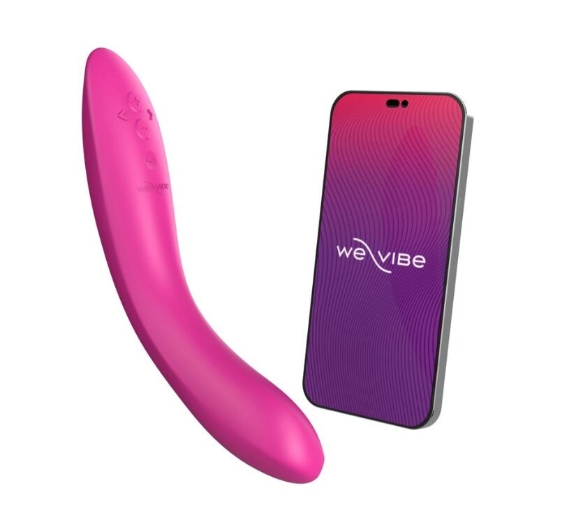 Вибратор для пар We-Vibe Rave 2 фуксия от компании Оптовая компания "Sex Opt" - фото 1