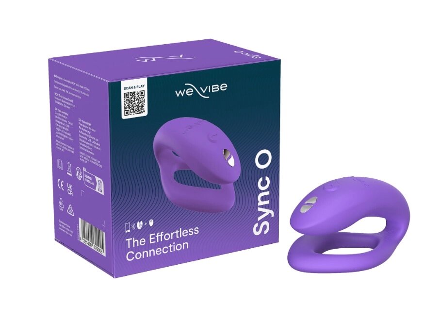 Вибратор для пар We-Vibe Sync O светло-фиолетовый от компании Оптовая компания "Sex Opt" - фото 1