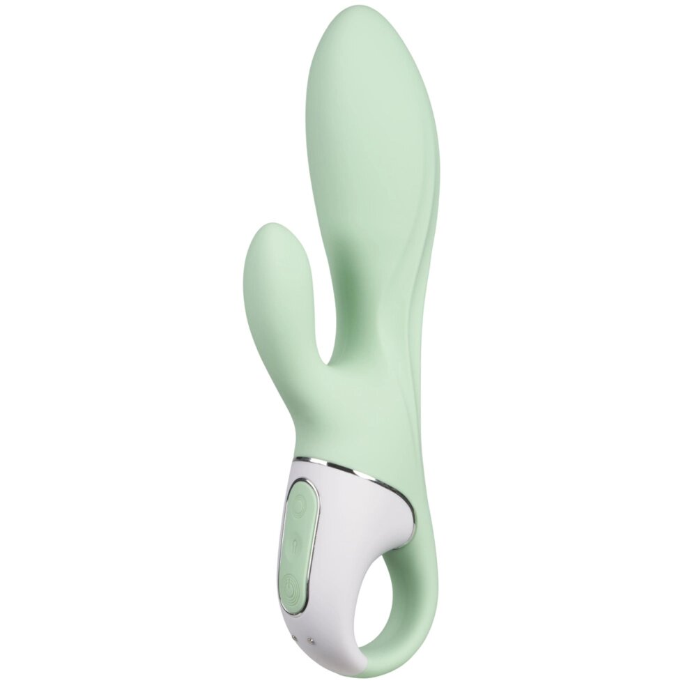 Вибратор-кролик Air pump bunny Satisfyer (мятный) от компании Оптовая компания "Sex Opt" - фото 1