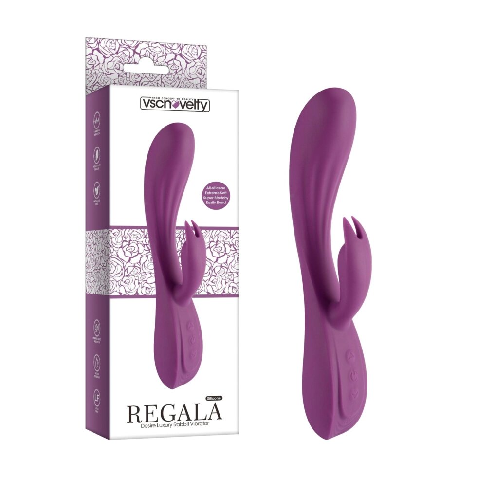 Вибратор-кролик Desire Luxury Regala от компании Оптовая компания "Sex Opt" - фото 1