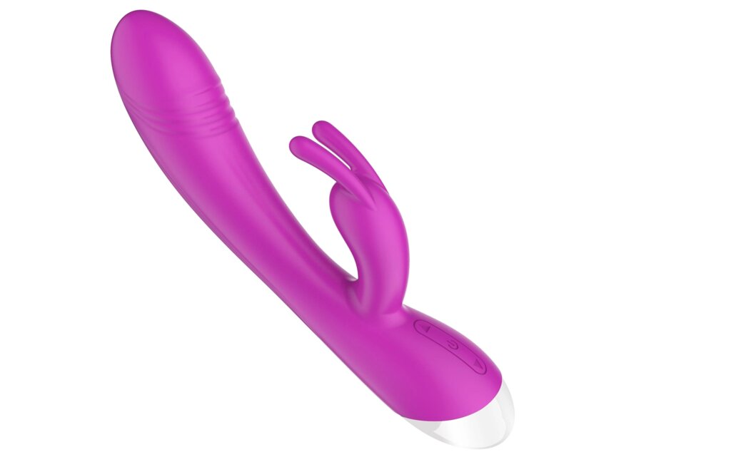 Вибратор-кролик Purple desire от компании Оптовая компания "Sex Opt" - фото 1