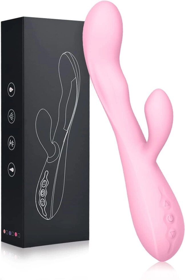 Вибратор с клиторальной стимуляцией и подгревом от компании Оптовая компания "Sex Opt" - фото 1