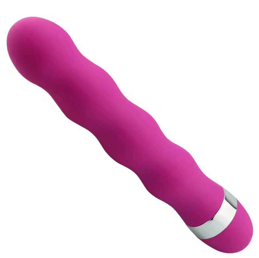Вибратор Wave power розовый от компании Оптовая компания "Sex Opt" - фото 1