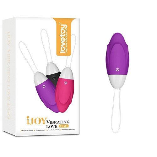 Виброяйцо IJOY Love (фиолетовый) от компании Оптовая компания "Sex Opt" - фото 1