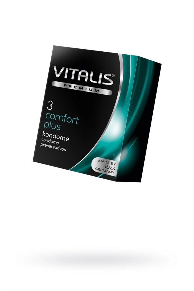 Vitalis №3 Comfort+ Презервативы анатомической формы от компании Оптовая компания "Sex Opt" - фото 1