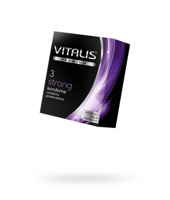 Vitalis №3 Strong Презервативы сверхпрочные от компании Оптовая компания "Sex Opt" - фото 1
