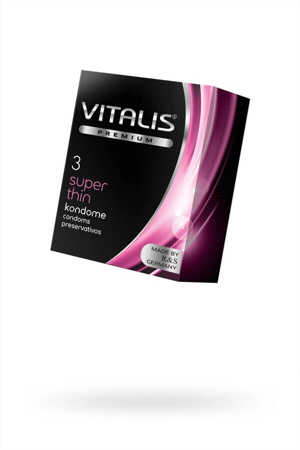 Vitalis №3 Super thin Презервативы супертонкие от компании Оптовая компания "Sex Opt" - фото 1