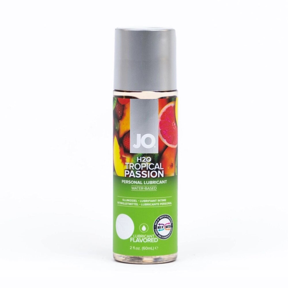 Вкусовой лубрикант "Тропический" JO Flavored Tropical Passion 60 мл. от компании Оптовая компания "Sex Opt" - фото 1