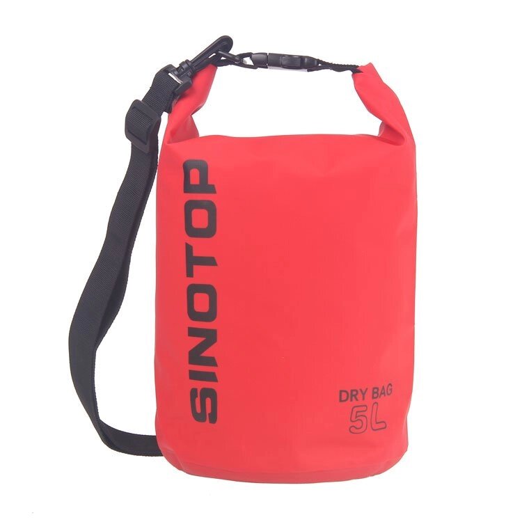 Водонепроницаемый рюкзак Sinotop Dry Bag 5L. (Красный) от компании Оптовая компания "Sex Opt" - фото 1
