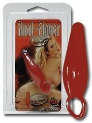 Втулка Analfinger red от компании Оптовая компания "Sex Opt" - фото 1