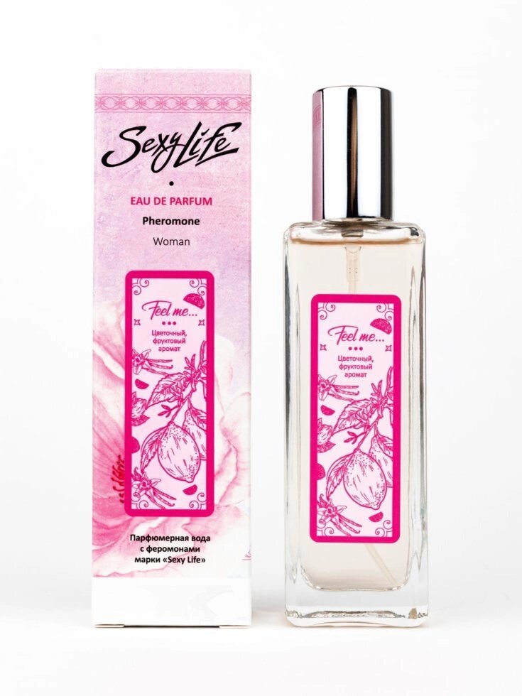 Женская парфюмерная вода с феромонами SEXY LIFE FEEL ME (30 мл) от компании Оптовая компания "Sex Opt" - фото 1