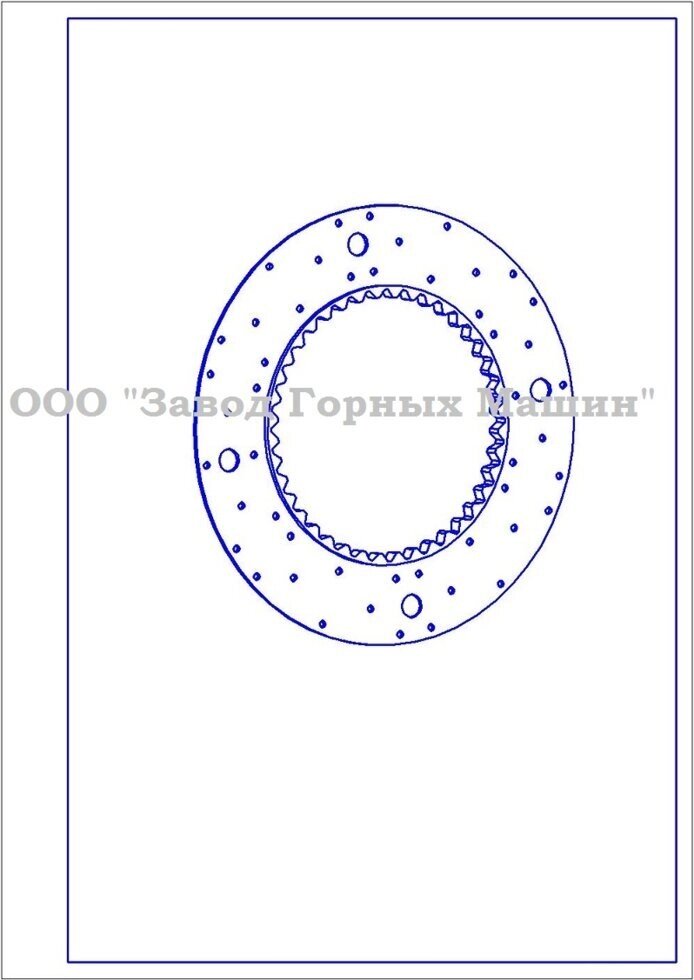 Диск 3440.03.110.0.0 СБ от компании ООО "Завод Горных Машин" - фото 1