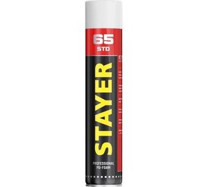 STAYER STD 65, 750 мл, адаптерная, выход до 65 л, монтажная пена, Professional (41134)
