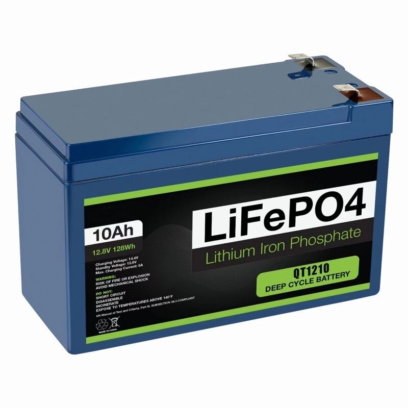 Аккумуляторная батарея LiFePo4 12,8 Вольт 10А/ч от компании ИП "Томирис" - фото 1
